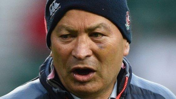 England coach Eddie Jones