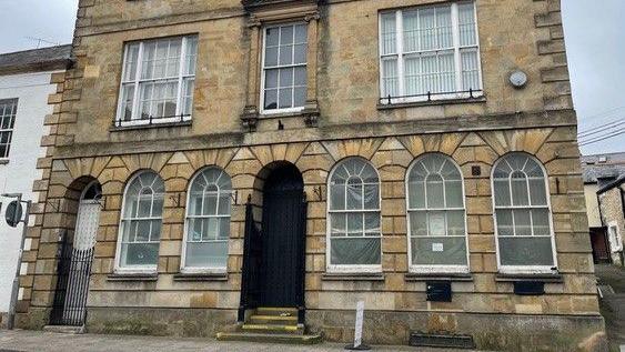 The old Natwest building in Crewkerne