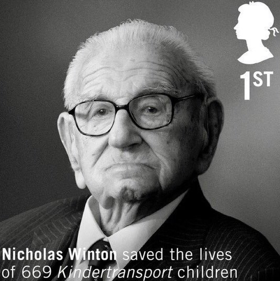 Sir Nicholas Winton stamp