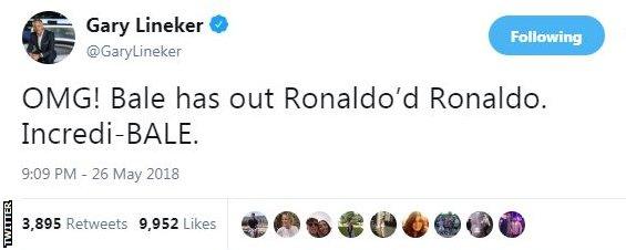 Gary Lineker Tweet