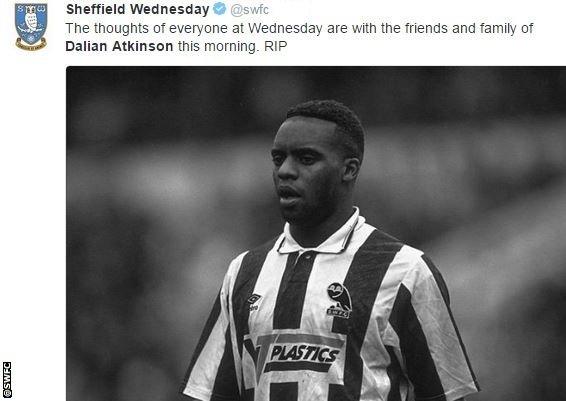 Sheffield Wednesday's tribute