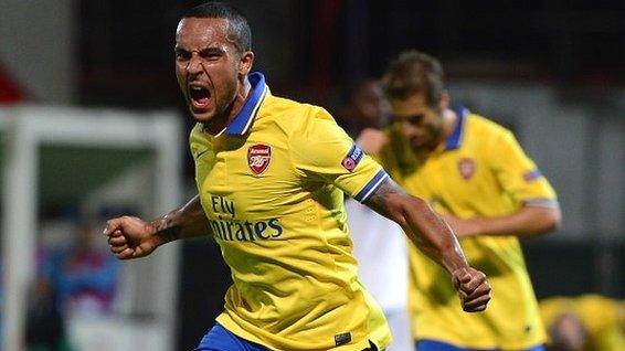 Arsenal's Theo Walcott