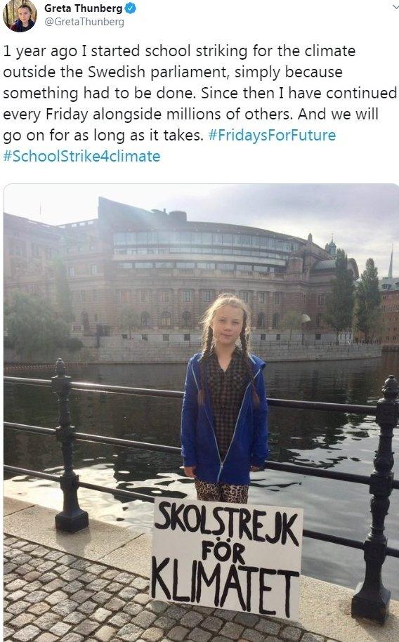 greta thunberg tweet