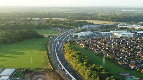 Binley flyover