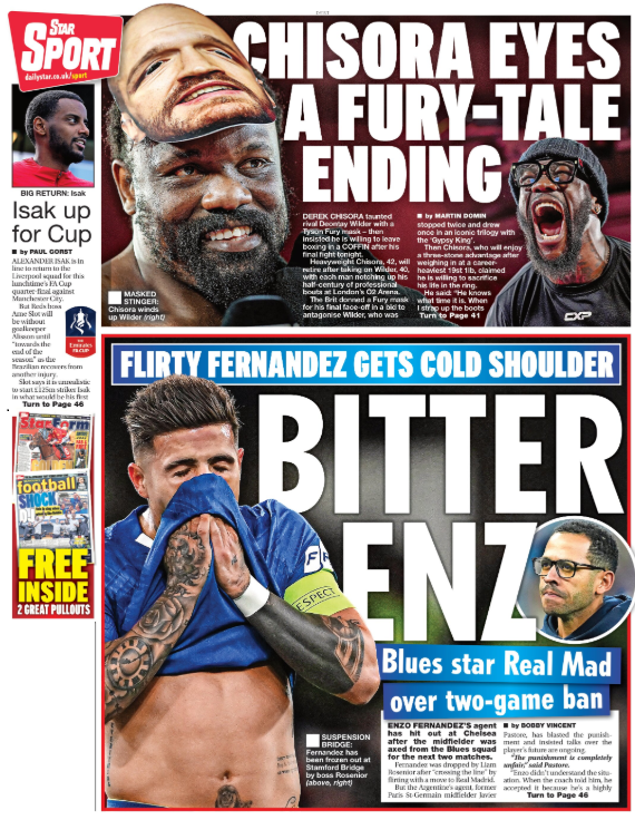 Star back page