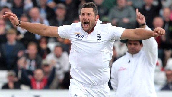 England all-rounder Tim Bresnan