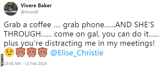 Elise Christie tweet