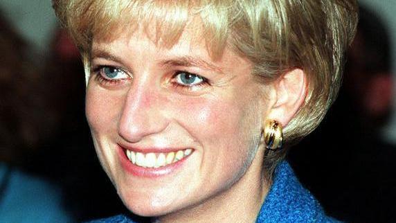 Princess Diana in a photo rfom 1996