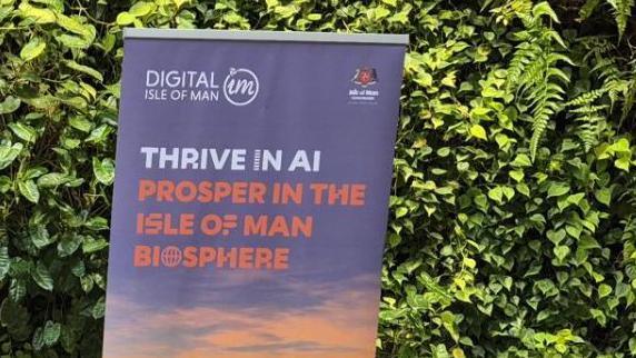 A Digital Isle of Man banner about AI