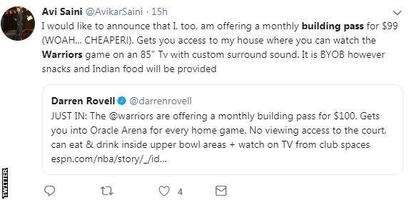 Golden State twitter