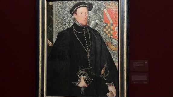 A painting of Thomas Howard, the fourth Duke of Norfolk.