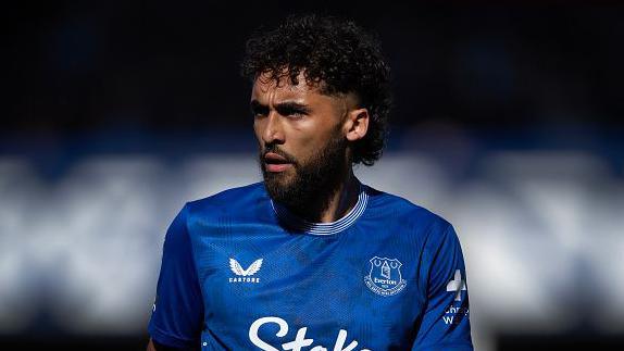 Everton forward Dominic Calvert-Lewin looks on during the Premier League draw with Ipswich Town