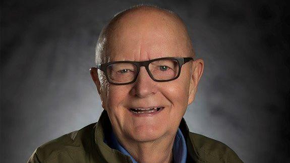 Picture of Grover Click - an elderly gentleman smiling in glasses