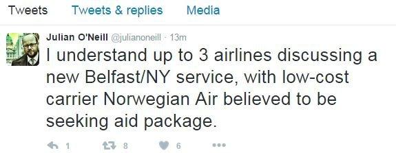 Julian O'Neill tweet