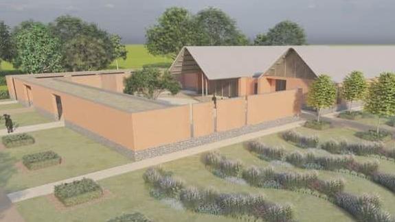 The planned crematorium