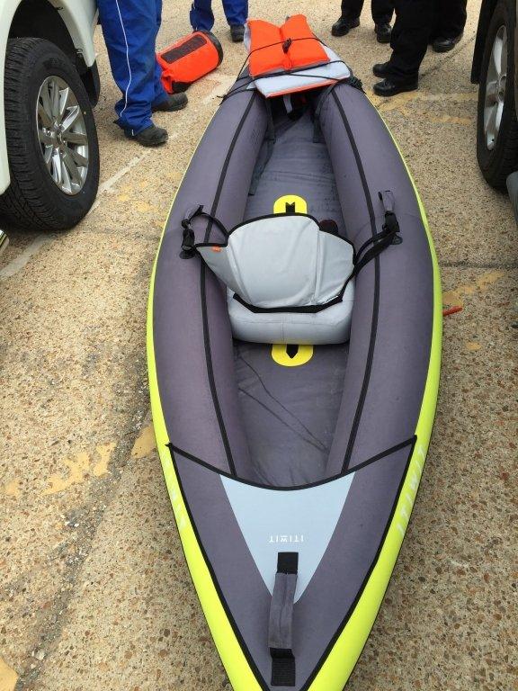 The kayak