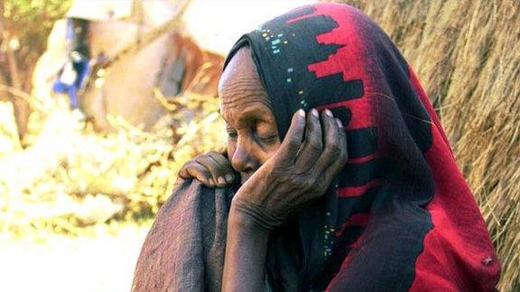 A Somali refugee in Kenya. File photo