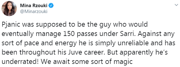 Juventus tweet