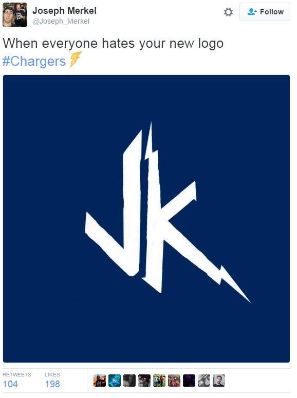 Logo made to read "jk", short for joke or joking