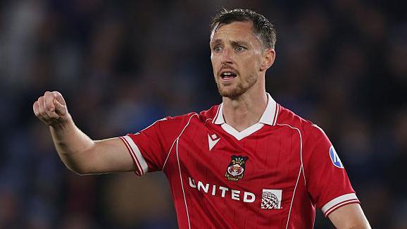 Dominic Hyam in action for Wrexham 