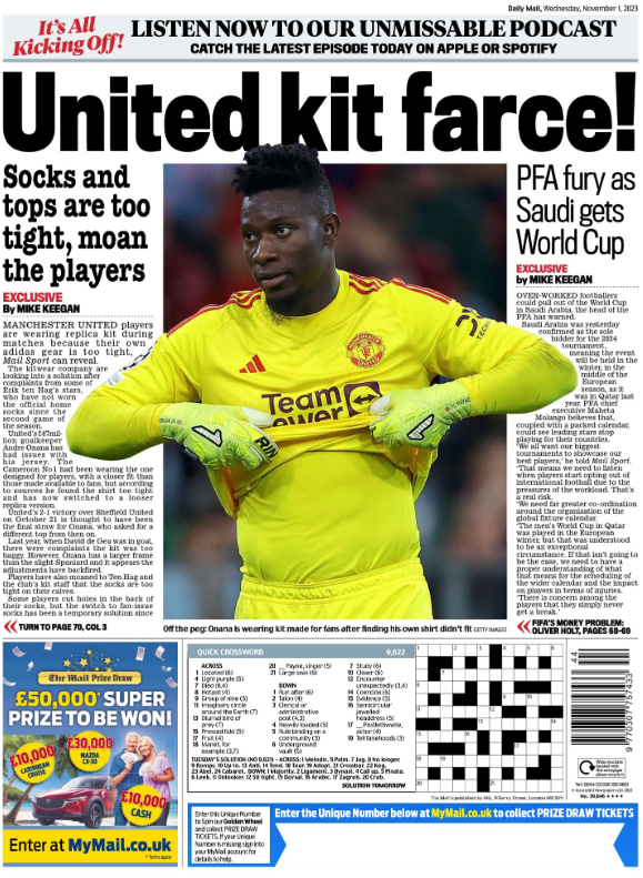 Mail back page