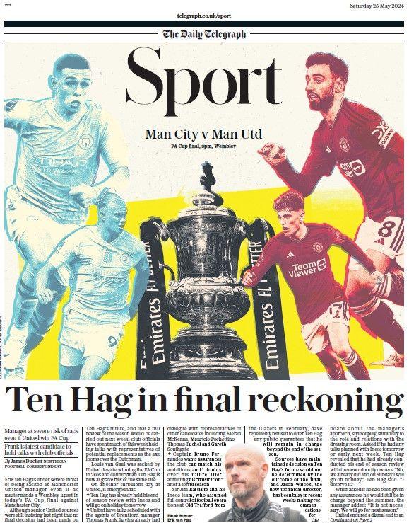 The Telegraph sports section