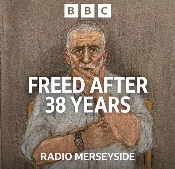 A court sketch of Peter Sullivan