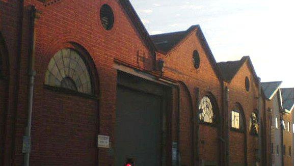 Former tram sheds in Grangetown