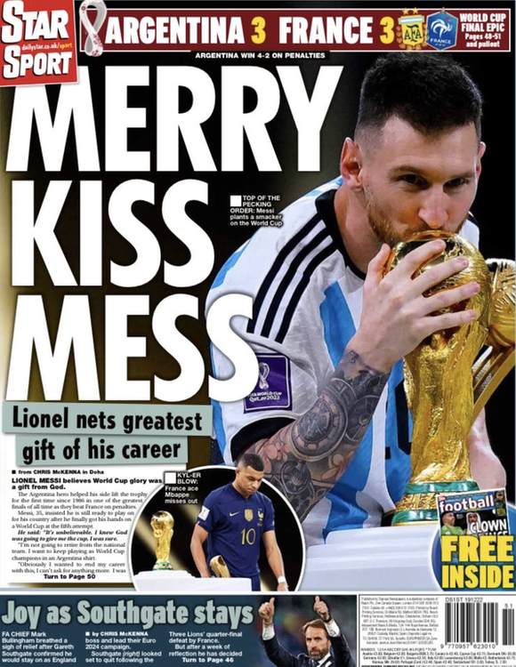 Star back page
