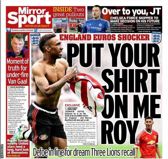 Mirror back page