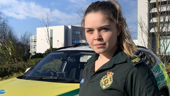 Lauren Kay, paramedic apprentice at NEAS