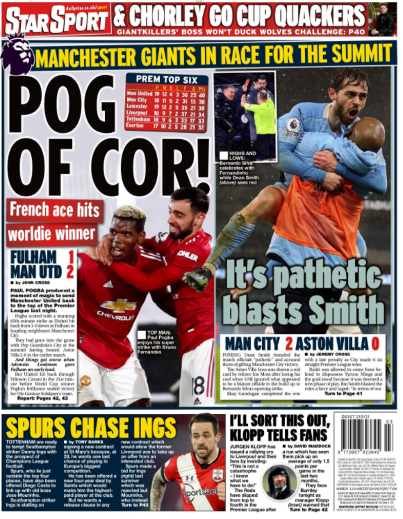 Star back page