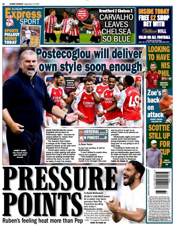 Express back page