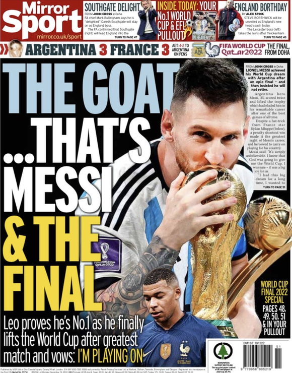 Mirror back page