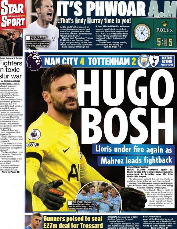 Daily Star back page