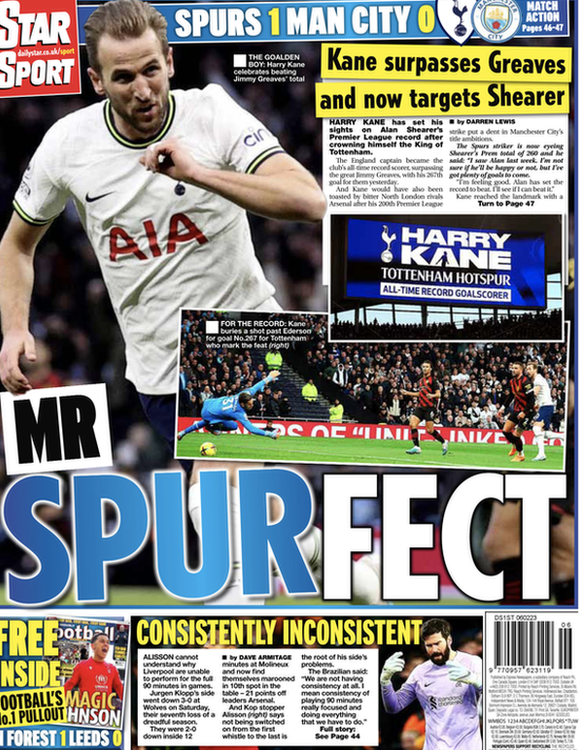 Star back page