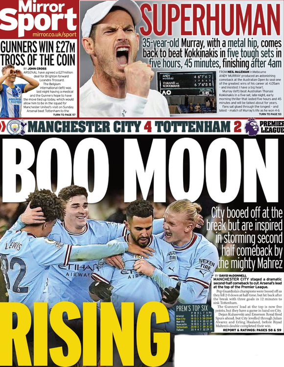 Mirror back page