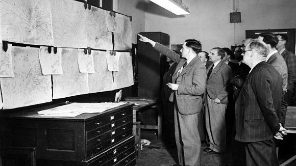 People taking part in a daily conference in Dunstable