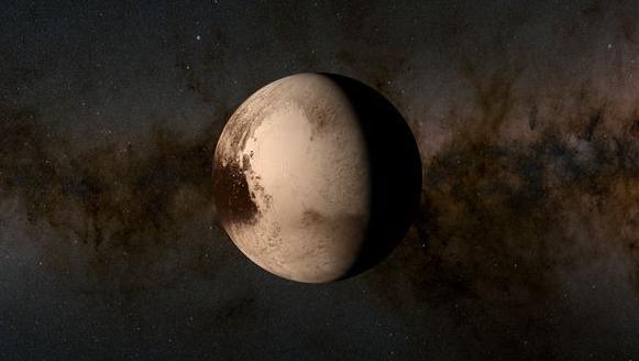 Illustration of Pluto.