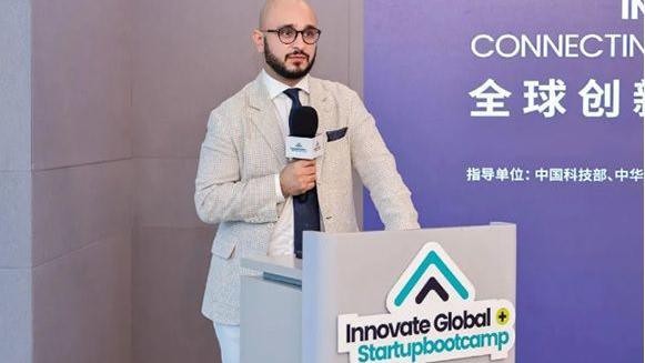 Adnan Sawadi at a business event in Beijing in July 2024