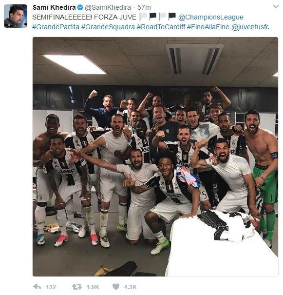 Sami Khedira tweet