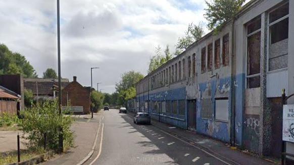 A Google street scene of Moat Street, Willenhall