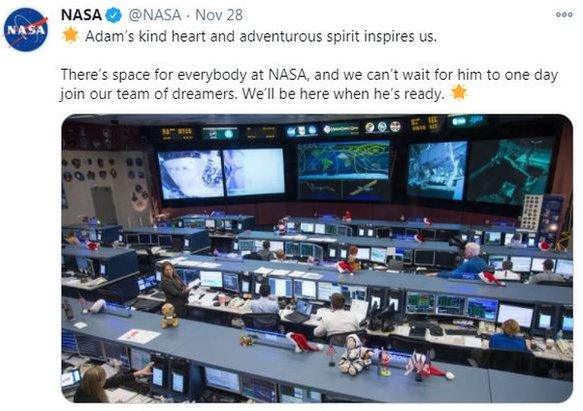 Nasa tweet