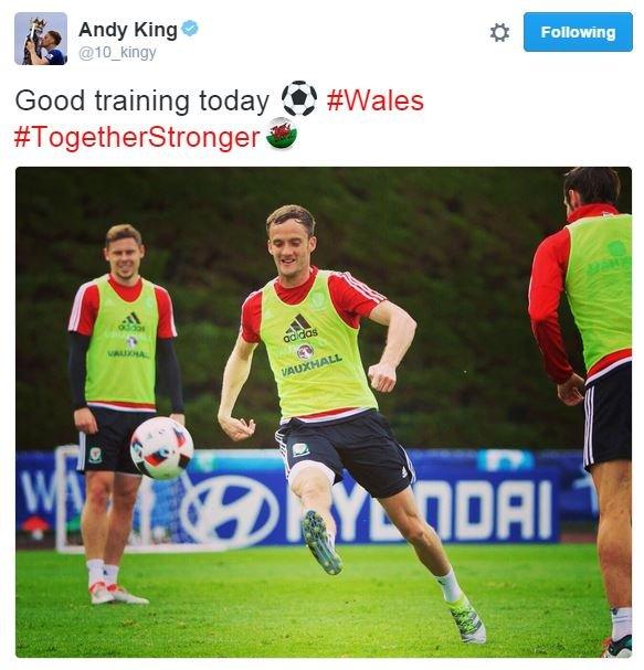 Andy King Twitter