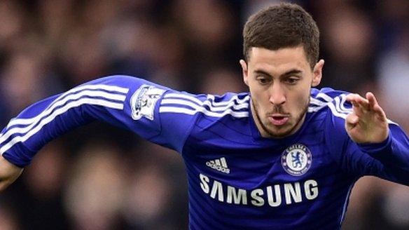 Chelsea forward Eden Hazard