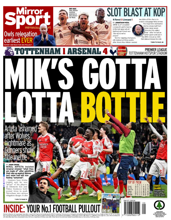 Mirror back page