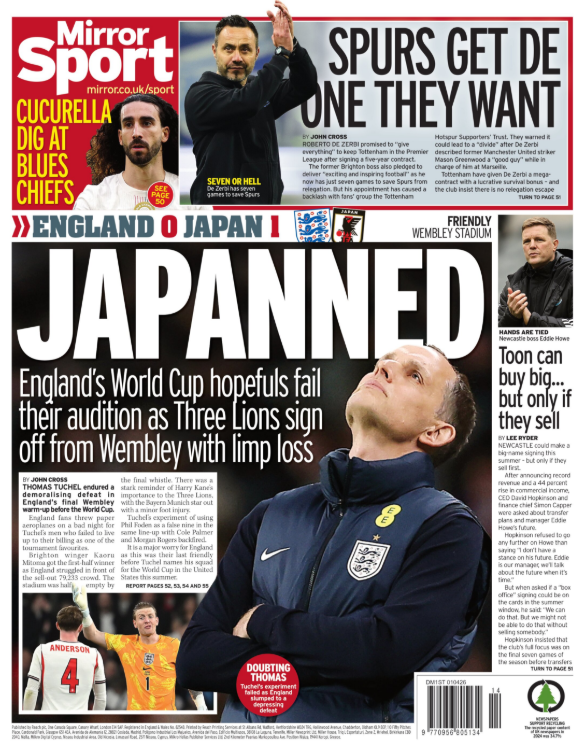 Mirror back page