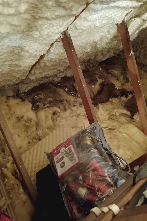 insulation in the loft of a house