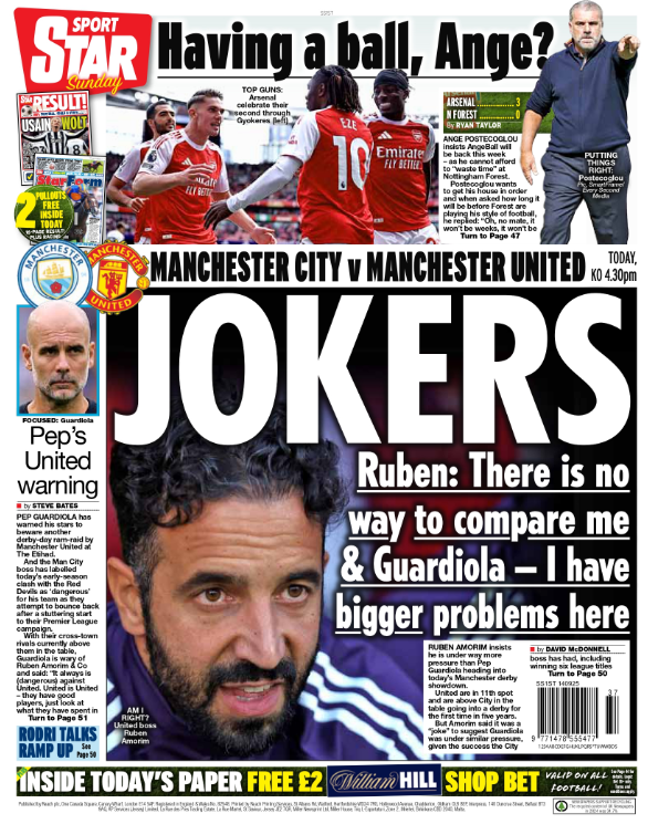 Back page of the Star