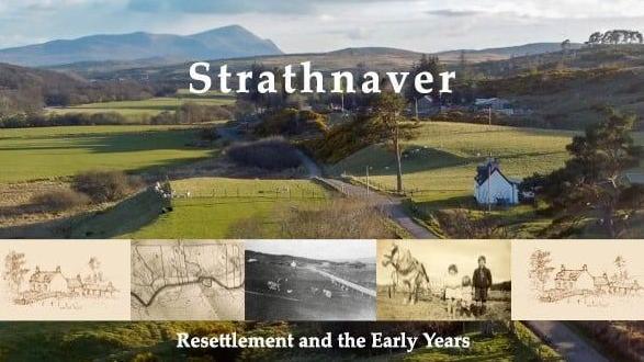Còmhdach an leabhair "Strathnaver, Resettlement and the Early Years" 